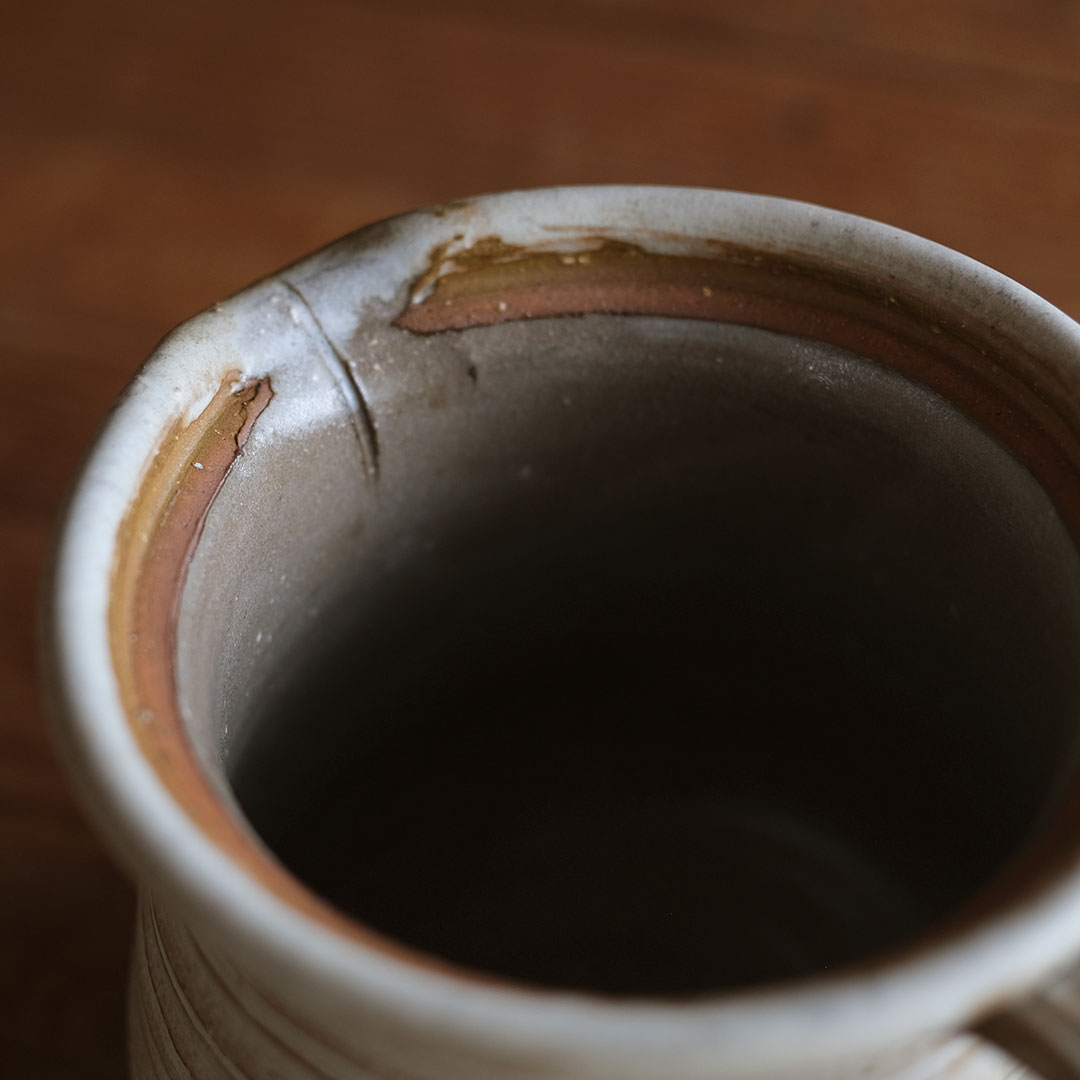 耐熱ミルクジャグ/蓋付き/アイボリー | 窯元ろくろ | 糸島くらし×ここ