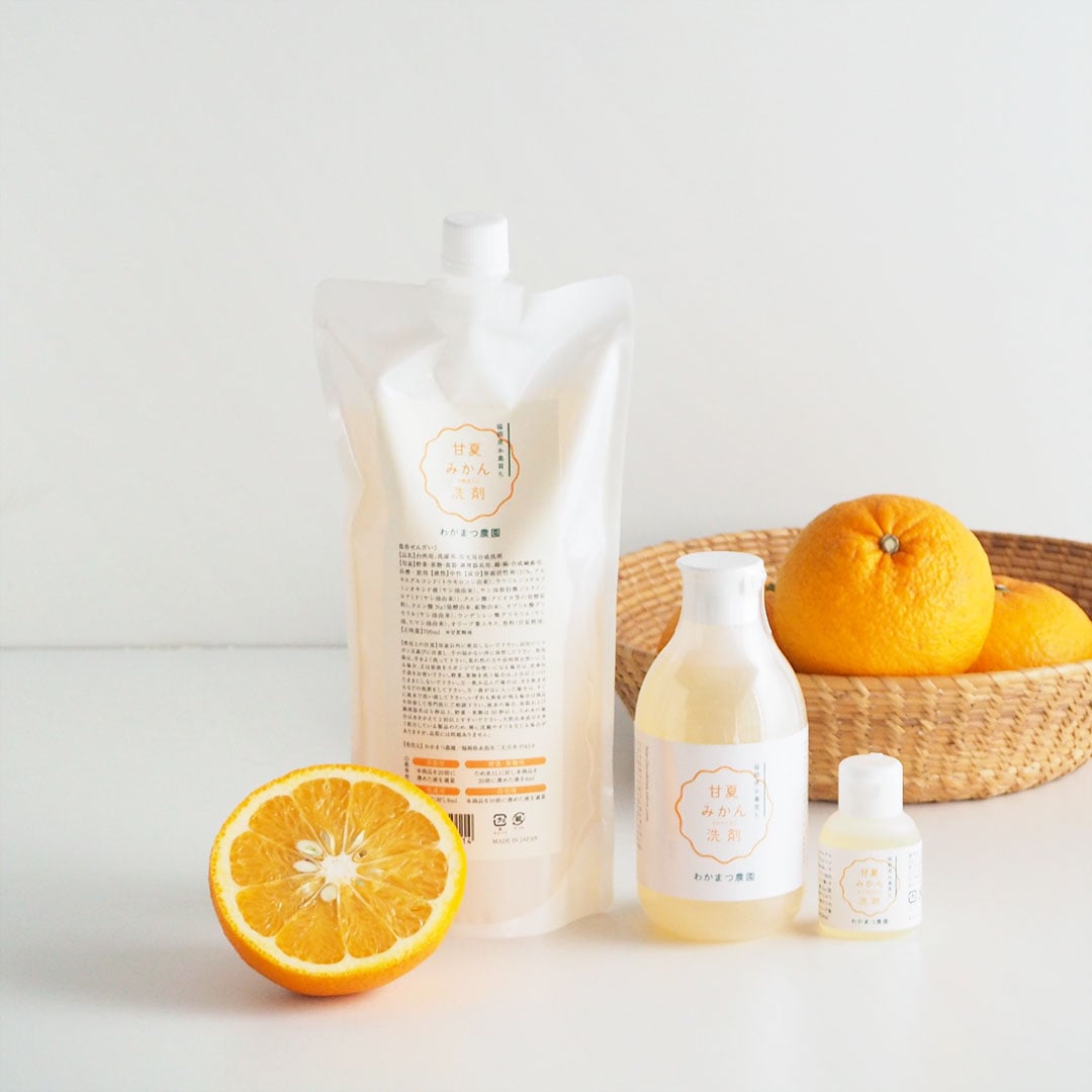 甘夏みかん洗剤/大【終了】 | わかまつ農園 | 糸島くらし×ここのき