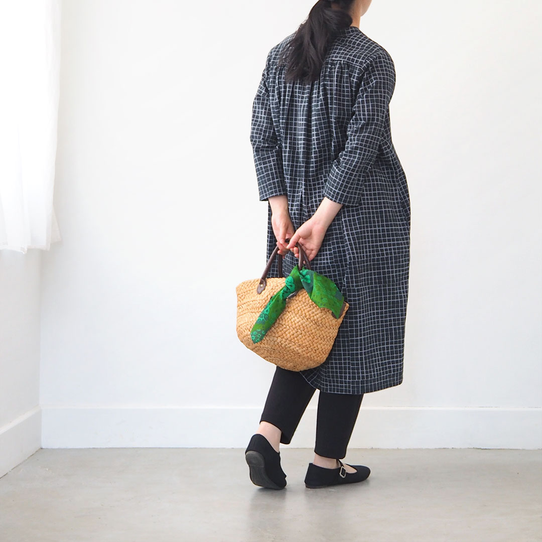 MAXICIMAM ワンピース　新品未使用タグ付き クルタワンピース/ミャク/黒 | makumo(マクモ) | 糸島くらし×ここのき