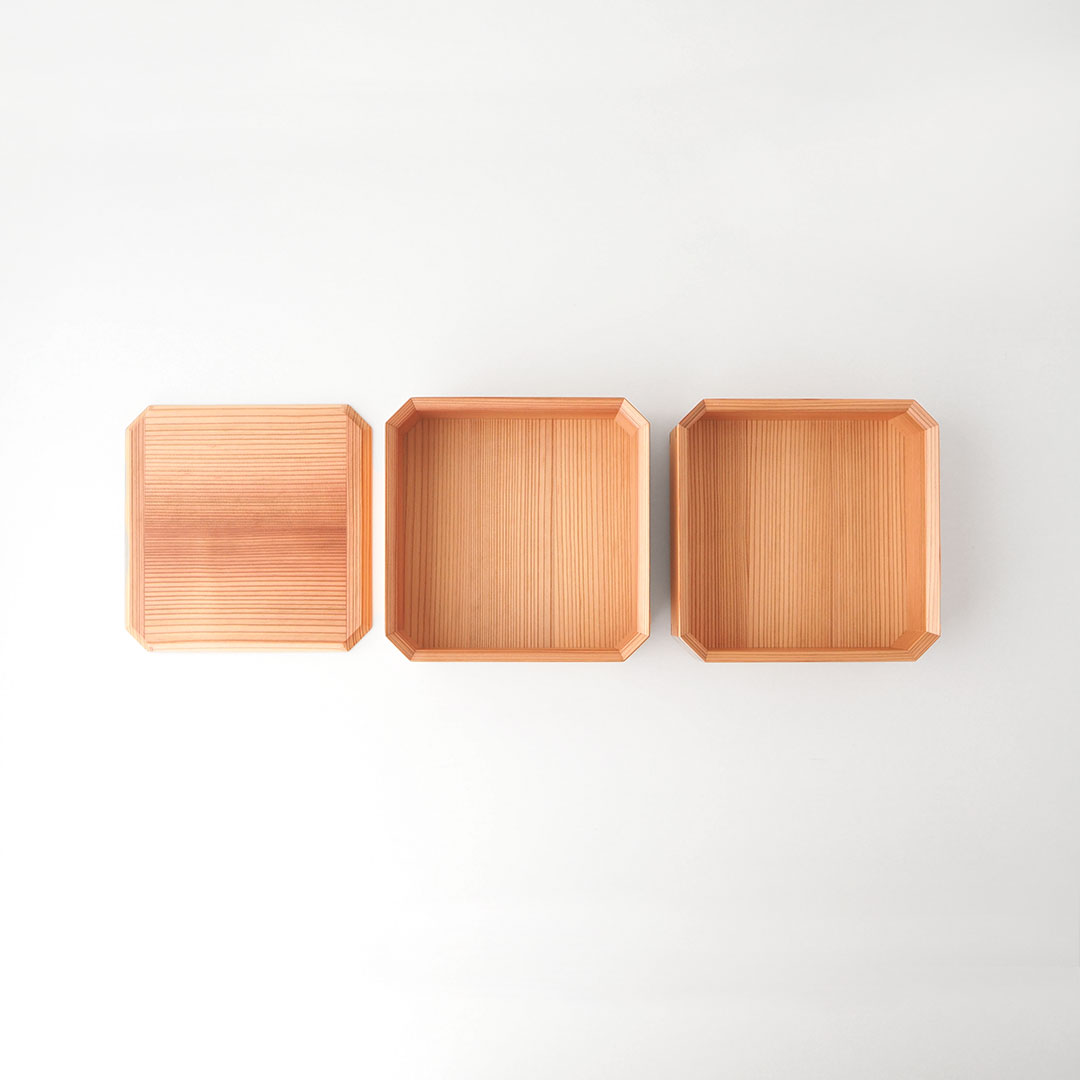 杉重箱二段 | DOUBLE = DOUBLE FURNITURE | 糸島くらし×ここのき 公式