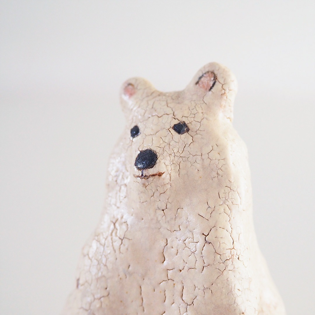 LLADRO シロクマ 置物 陶器 しろくま親子 陶器 立体・オブジェ つちもの製作所 通販 7868204