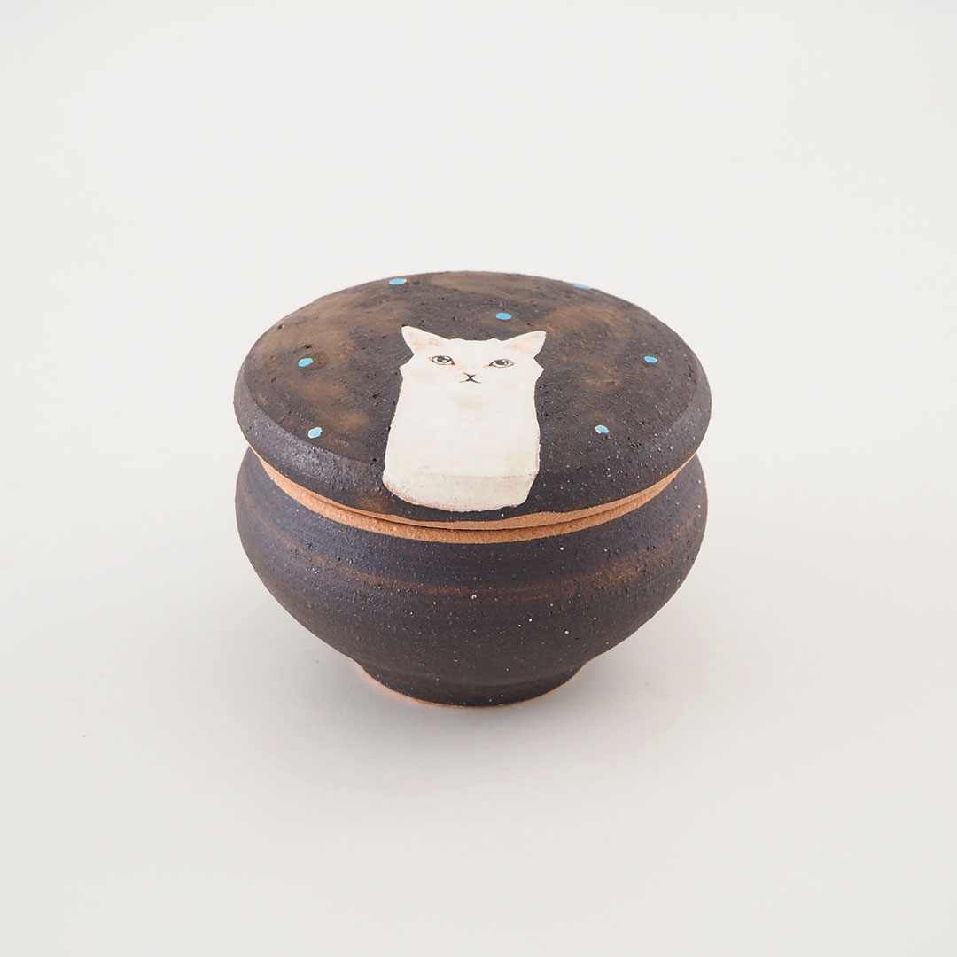 【新品未使用】acne pottery studio 文鳥 壺 塩壷/猫 | acne.pottery.studio | 糸島くらし×ここのき 公式通販