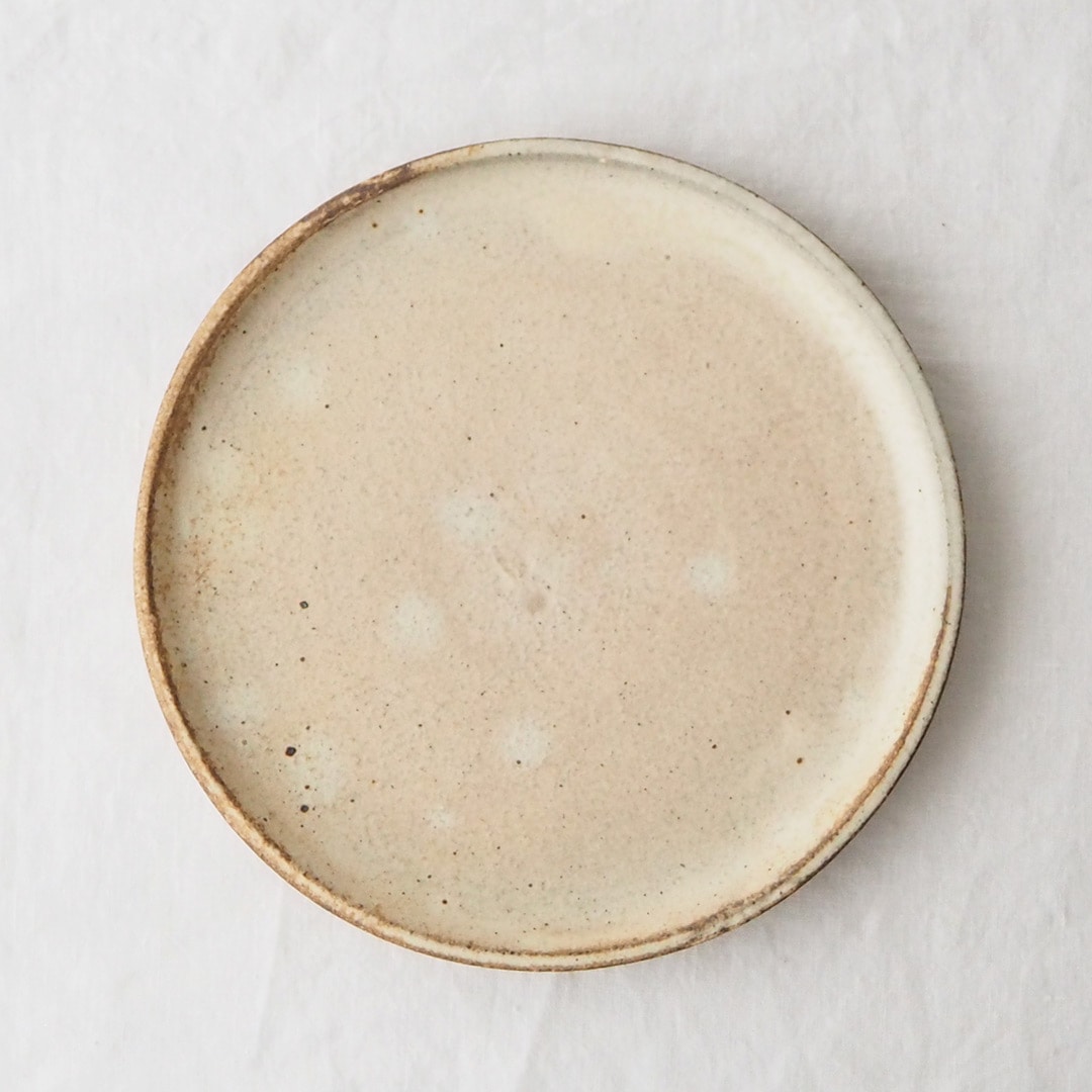 なにかがついたお皿 錆びた風合いの平皿【53】 | iichi 日々の暮らしを心地よくする