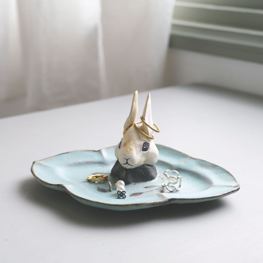 acne pottery studioうさぎのフック壁掛けアクネポタリースタジオ acne pottery studio 展 2024 | Eckepunkt | エッケプンクト自由が丘