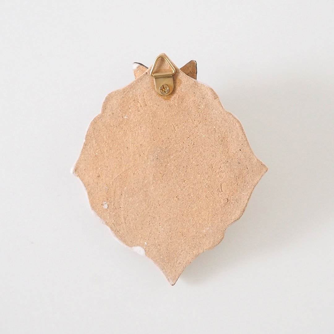 陶の壁掛け/ねこ | acne.pottery.studio | 糸島くらし×ここのき 公式