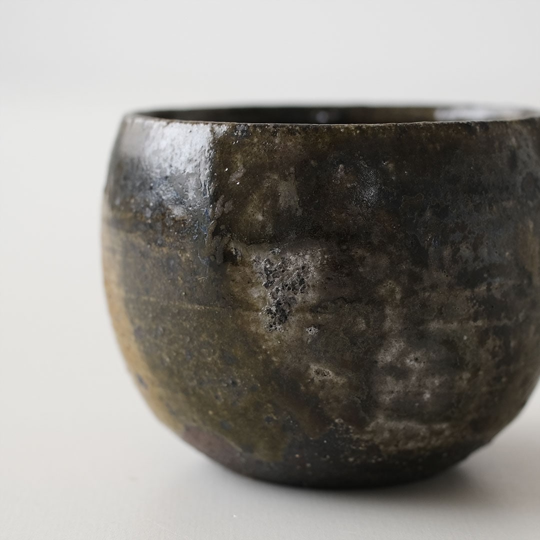 唐津焼　骨董品　陶印　黒唐津 pd_a01a3790ba14b1be6592eb035ce