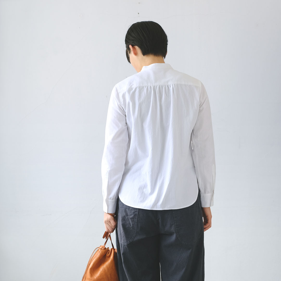 スタンドカラーシャツ | BUCOLICA | 糸島くらし×ここのき 公式通販サイト