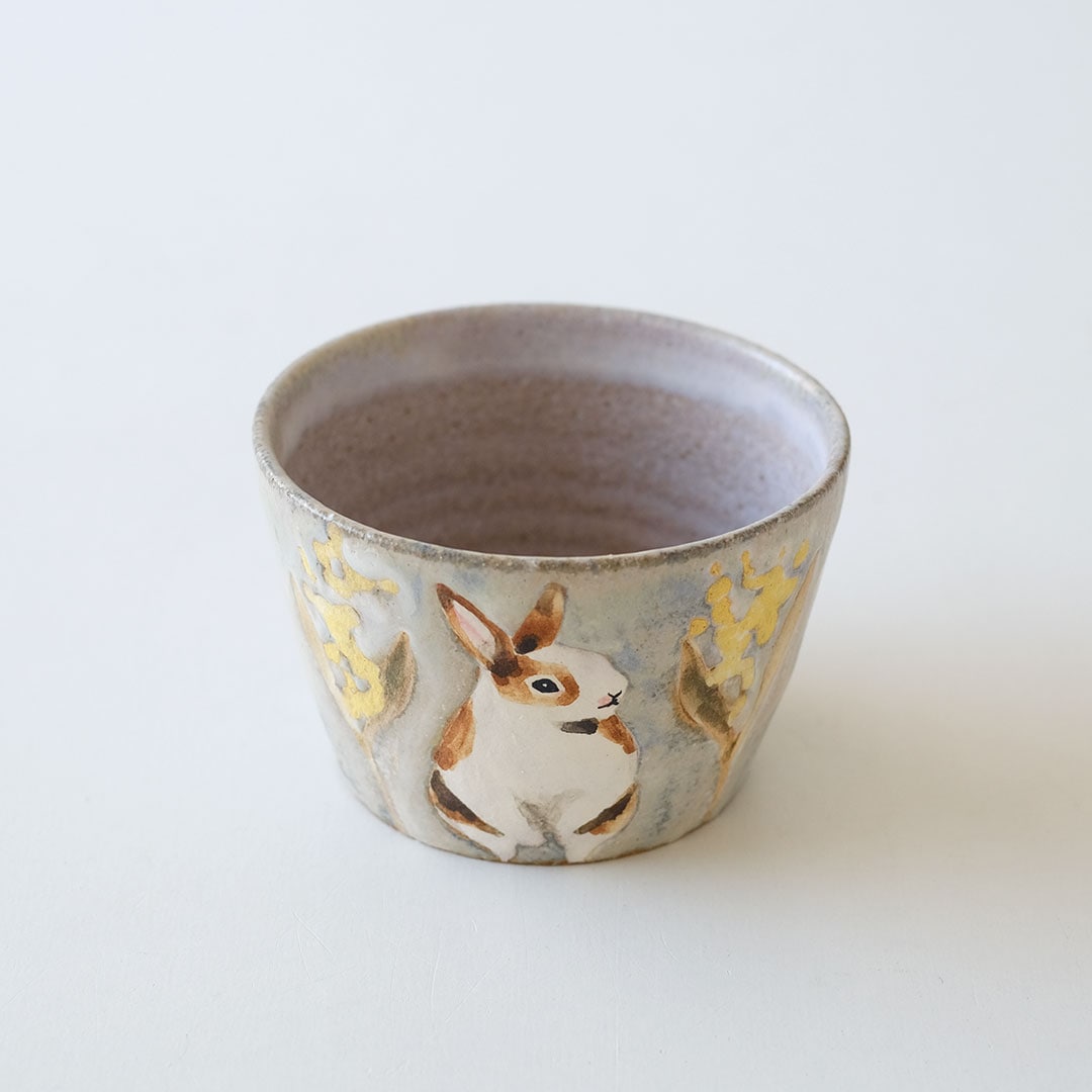 蕎麦猪口/うさぎ | acne.pottery.studio | 糸島くらし×ここのき 公式