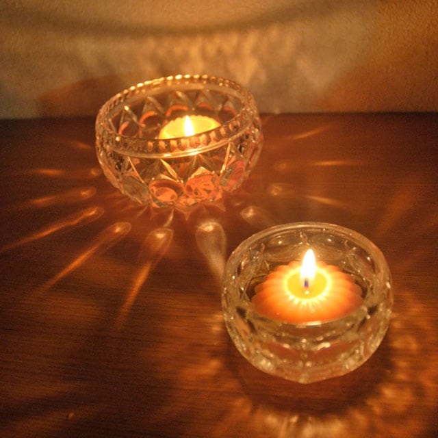 みつろうキャンドル/フローティング/花/ローズピンク | akarizm | 糸島