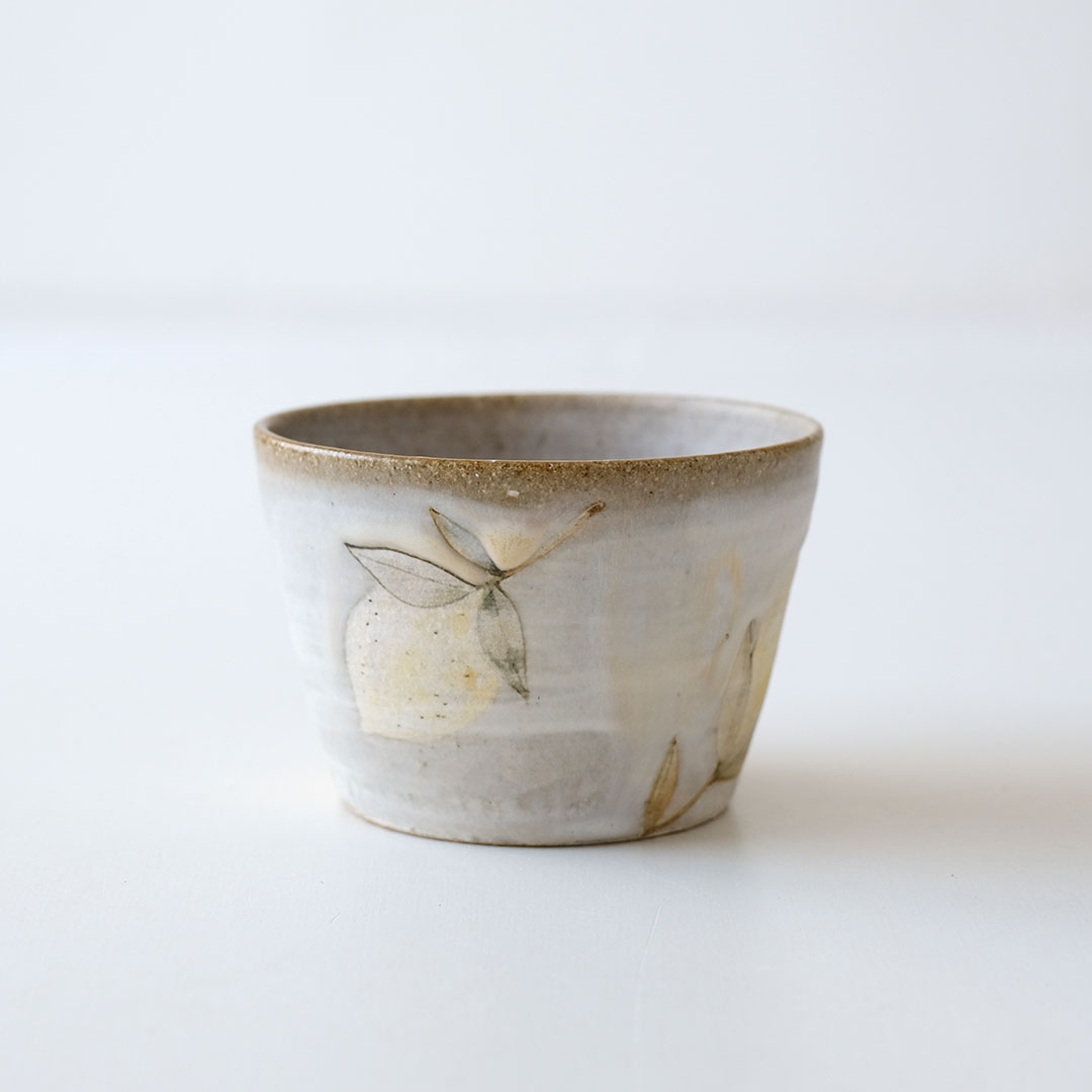 蕎麦猪口/きつね | acne.pottery.studio | 糸島くらし×ここのき 公式