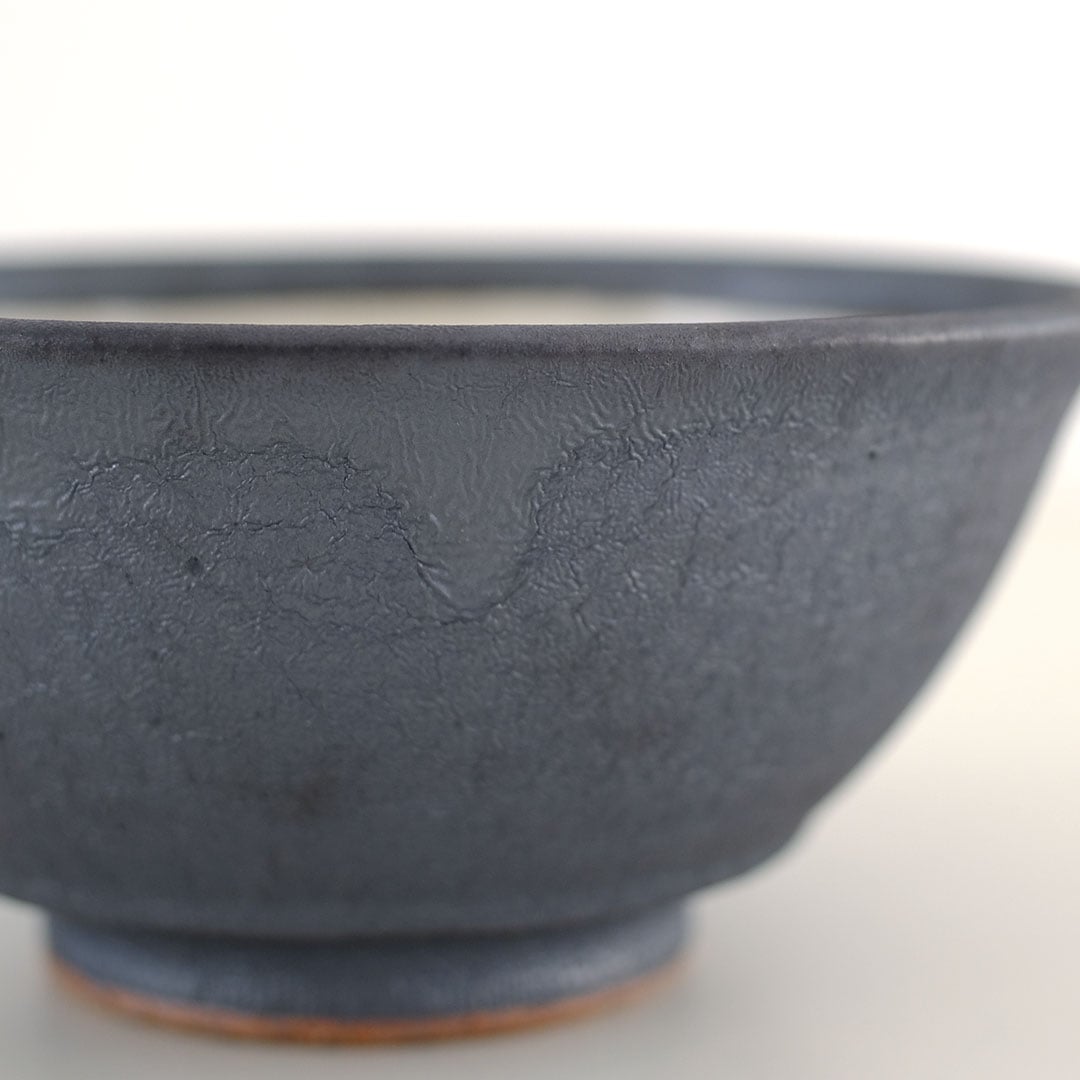 ちゃー新品　陶器　陶芸作家　浅めのうどん•そば鉢2個F ちゃー新品 陶器 陶芸作家 浅めのうどん•そば鉢2個F うどん