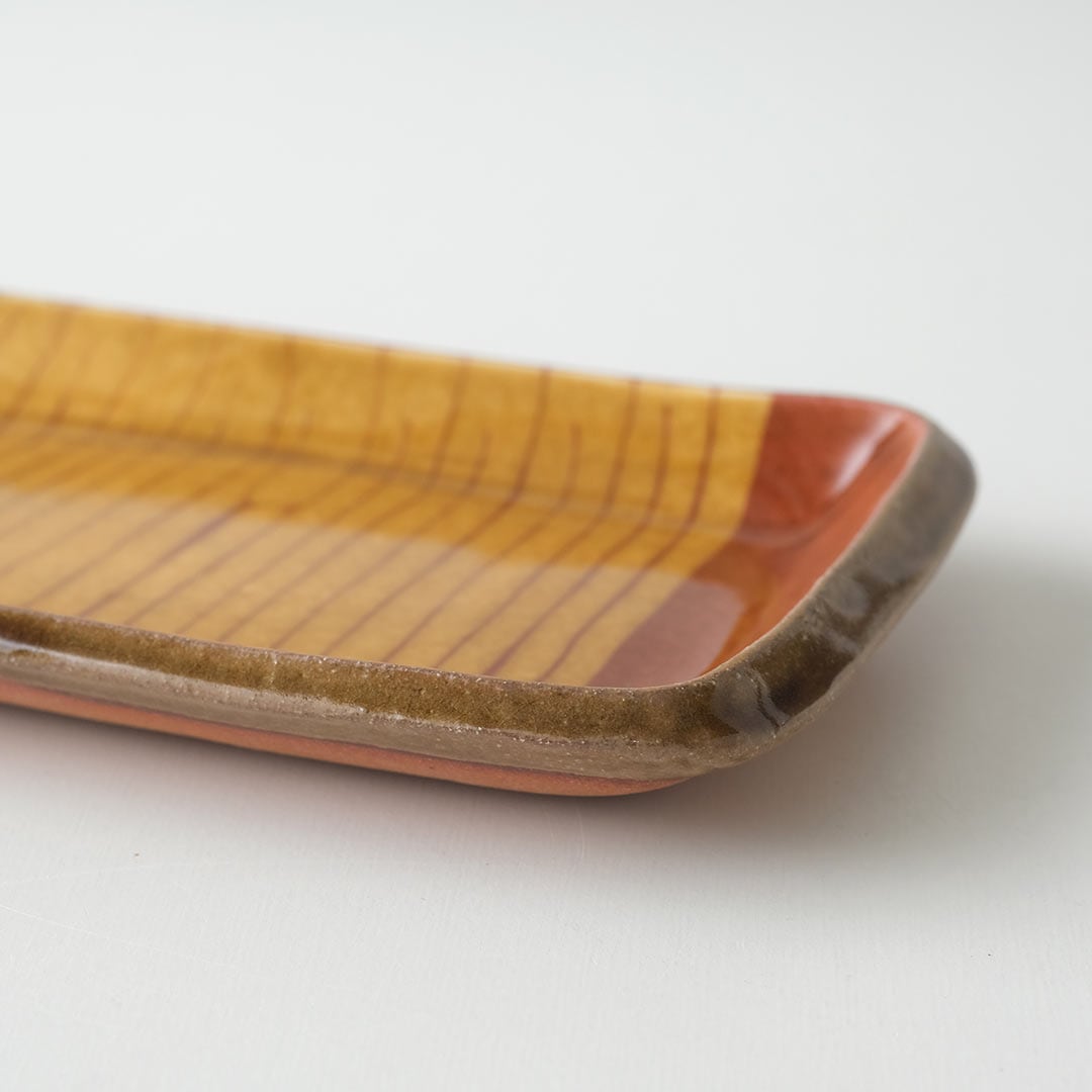 スリップウェア/長皿 | SLIP WORKS | 糸島くらし×ここのき 公式通販サイト