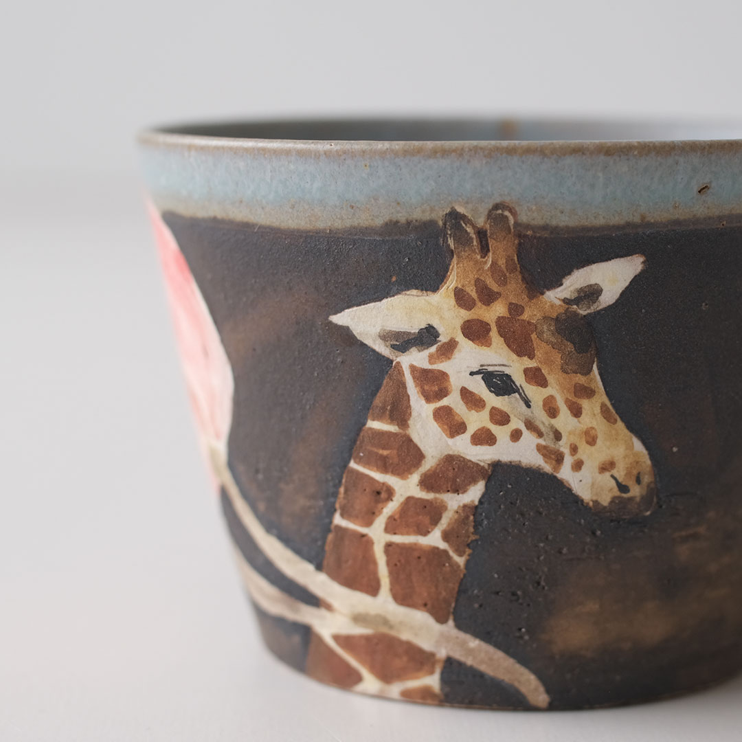 マグカップ/きりん | acne.pottery.studio | 糸島くらし×ここのき 公式