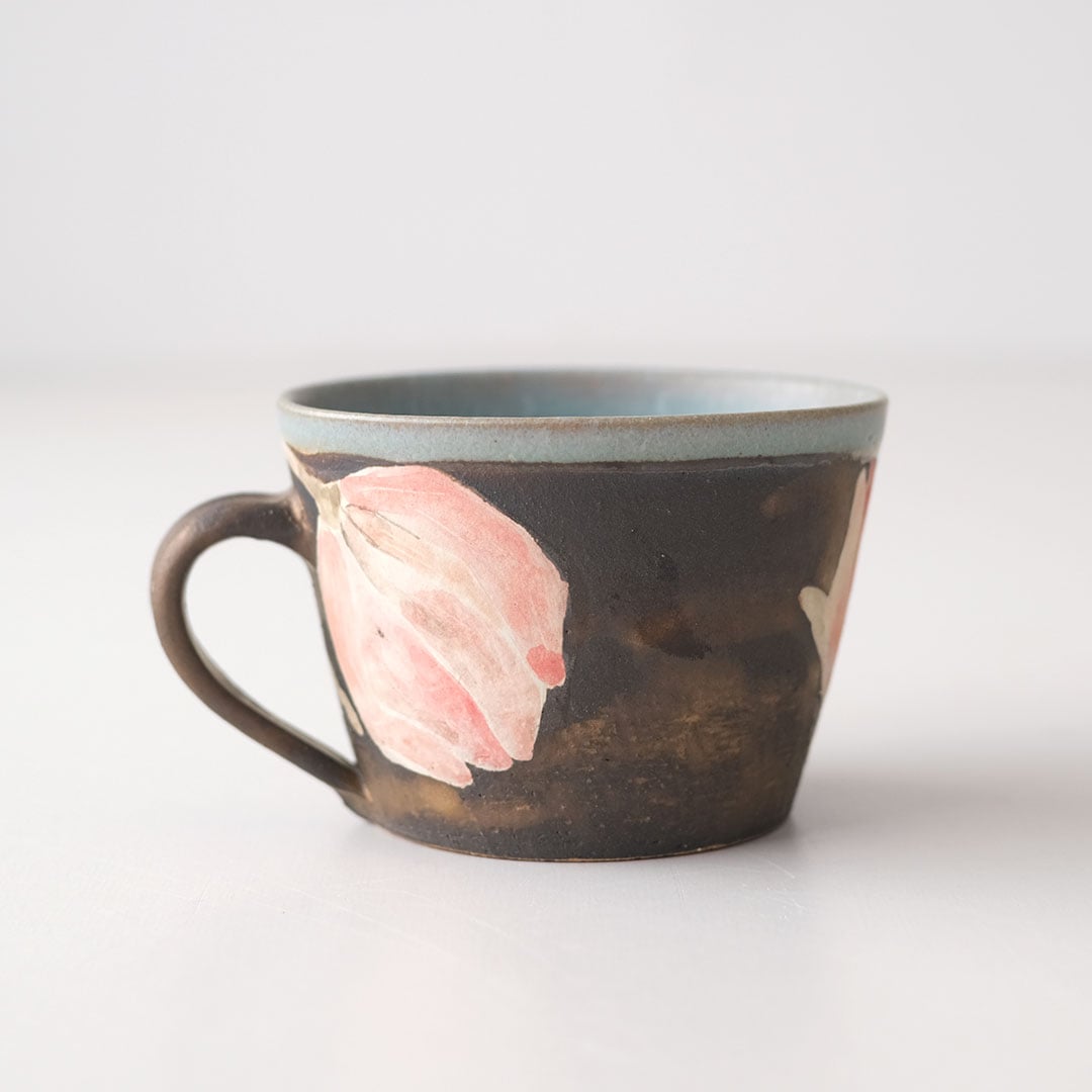 キリン　マグカップ　陶器　オブジェ　置物　インテリア　工芸品　美術品　A1610 キリン マグカップ 陶器 オブジェ 置物 インテリア 工芸品 美術品 A1610