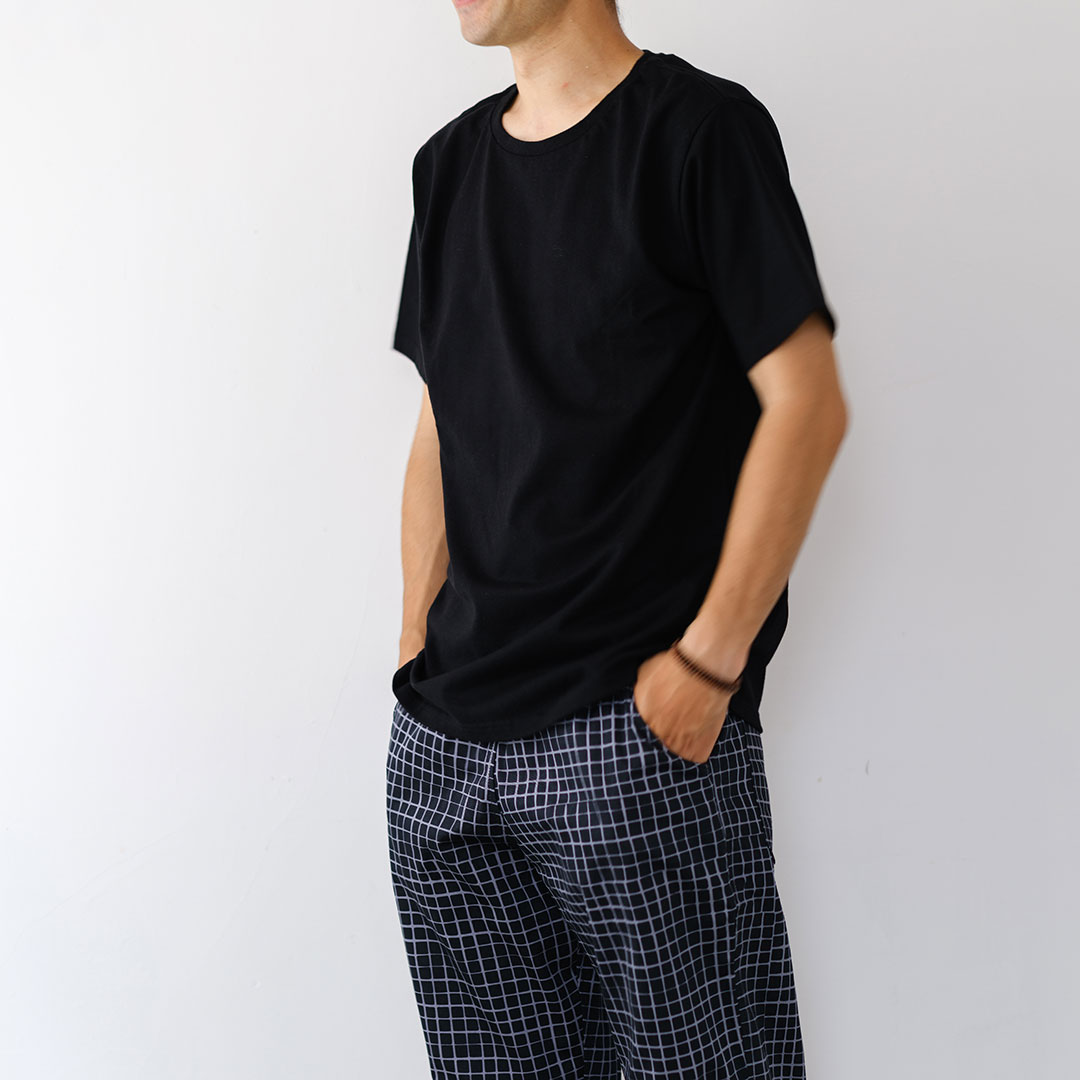 standerd t/BLACK（UNISEX） | middle | 糸島くらし×ここのき