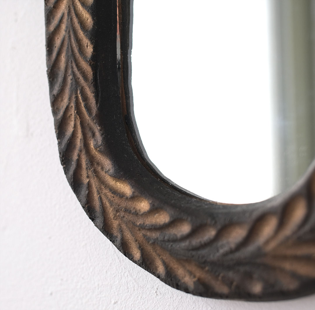 ヴィンテージ陶器壁掛け ヴィンテージ 壁掛け陶器プレート (絵皿)｜アンティーク雑貨