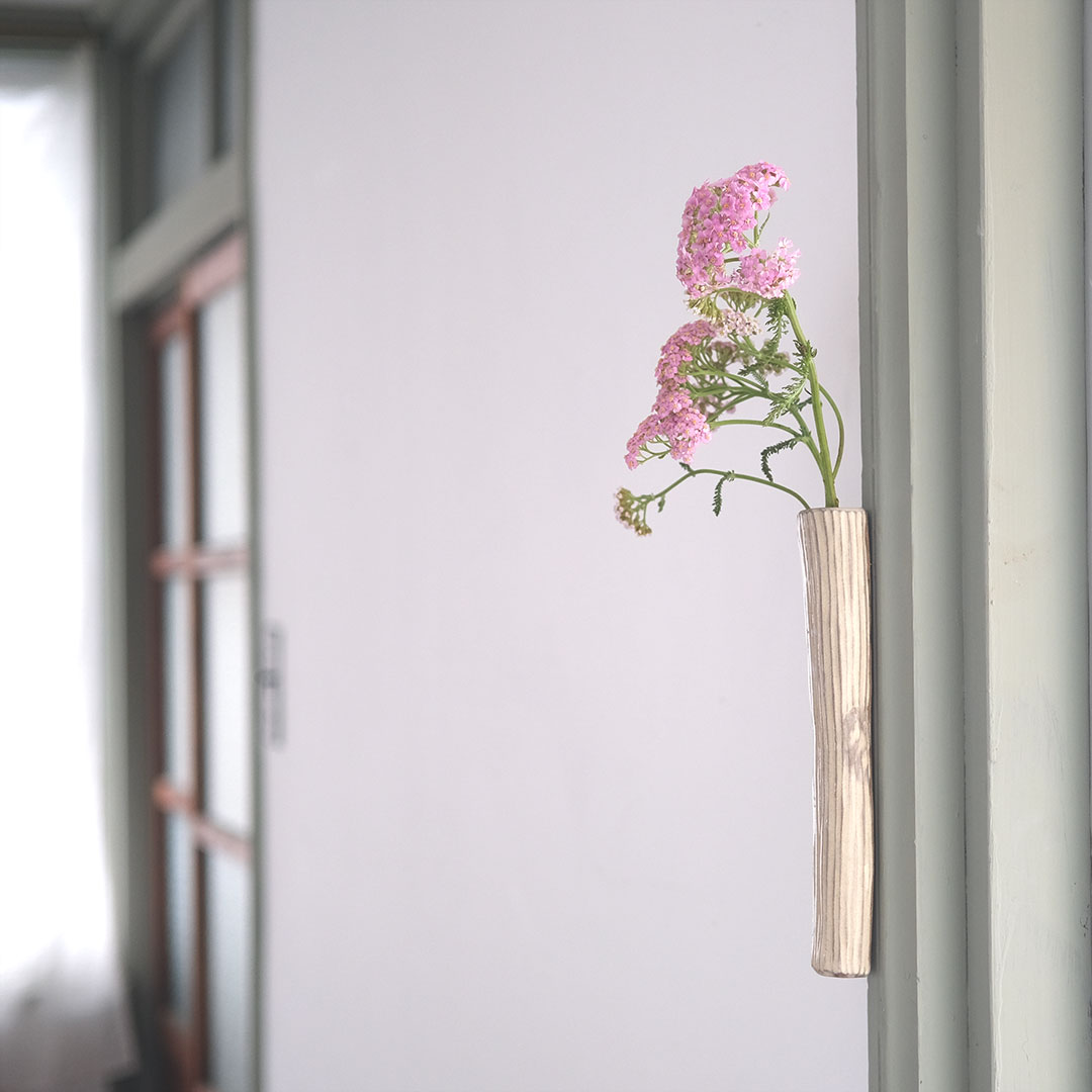 茶道具高取しのぎ掛花入