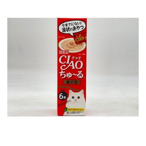いなば CIAOちゅ～る まぐろ 6本 ◆賞味期限 2026年4月