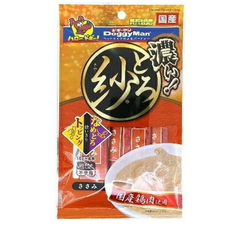 ドギーマン とろ紗 ささみ(14g*4本) ◆賞味期限 2025年10月