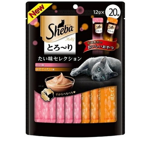 シーバ とろ～り メルティ たい味セレクション 12g×20P ◆賞味期限 2026年1月