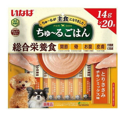 ちゅ～るごはん とりささみ チキンミックス味(14g*20本入) ◆賞味期限 2027年1月