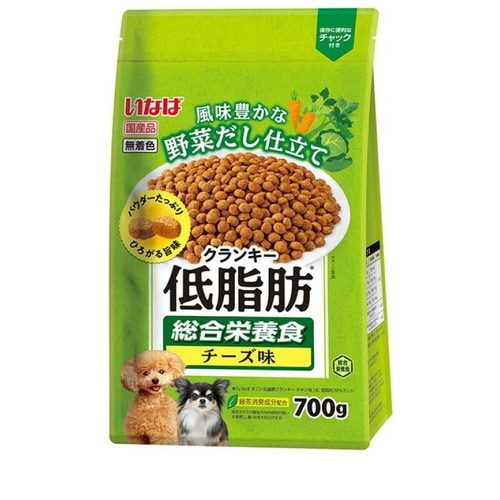 低脂肪クランキー 総合栄養食 野菜だし チーズ味 700g ◆賞味期限 2025年11月
