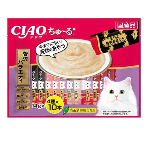 いなば ちゅ～る 40本入り 贅沢バラエティ(14g×4種×10本) ◆賞味期限 2027年1月