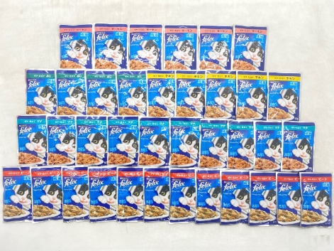 【訳あり】37個セット！フィリックス ゼリー仕立て 総合栄養食 50g 成猫 ◆賞味期限 2025年10月