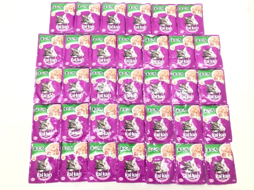 【訳あり】34個セット！カルカン 総合栄養食 まぐろ 70g 成猫 ◆賞味期限 2025年9月