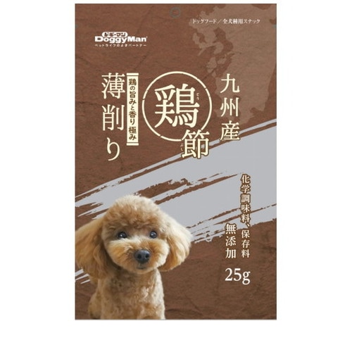 ドギーマンハヤシ 無添加 鶏節薄削り 25g ◆賞味期限 2026年2月