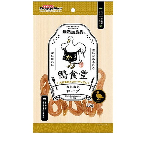 鴨食堂 ねじねじロープ 15g ◆賞味期限 2026年2月