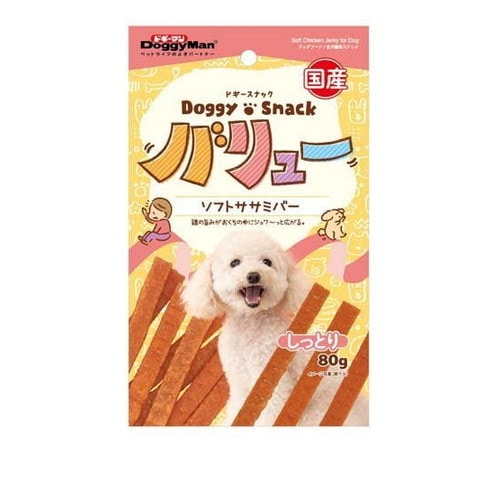 ドギーマン ドギースナックバリュー ソフトササミバー (80g) ◆賞味期限 2026年3月