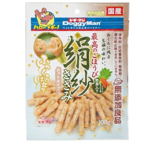 無添加良品 絹紗 カットタイプ 野菜入り 100g ◆賞味期限 2026年2月