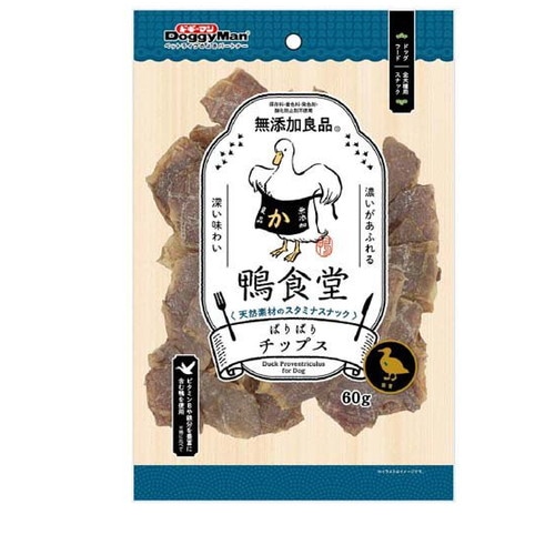 鴨食堂 ぱりぱりチップス 60g ◆賞味期限 2025年12月