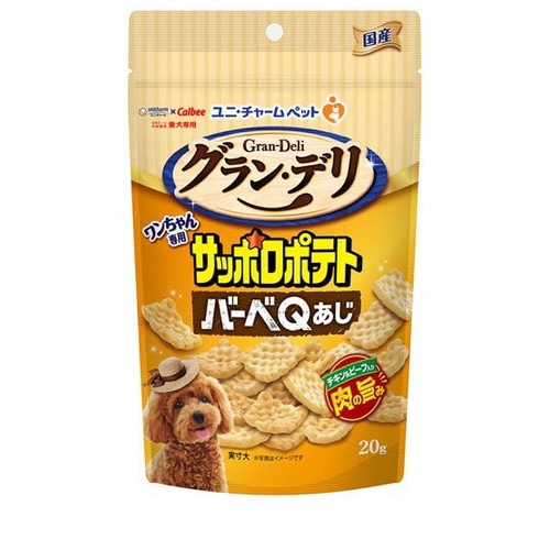 グラン・デリ ワンちゃん専用 サッポロポテト バーベQあじ 20g ◆賞味期限 2026年2月