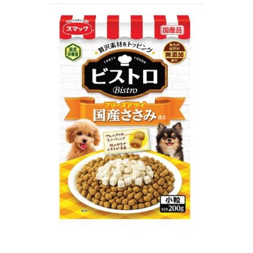 スマック ビストロ フリーズドライ 国産ささみ添え 200g ◆賞味期限 2026年9月