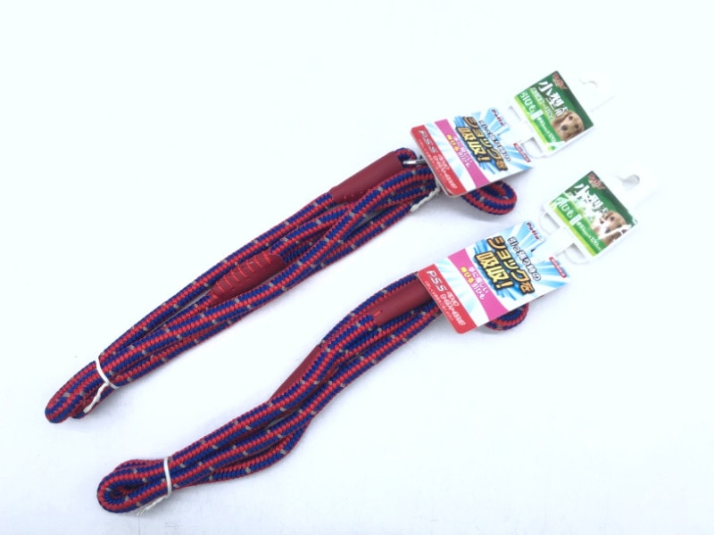 【訳あり】2個セット！ペティオ NEW ソフトショックリード 10mm レッド 小型犬用 成犬
