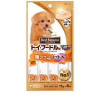 ベストバランス おやつ トイ・プードル用ささみ入り 15g×4本 ◆賞味期限 2027年2月