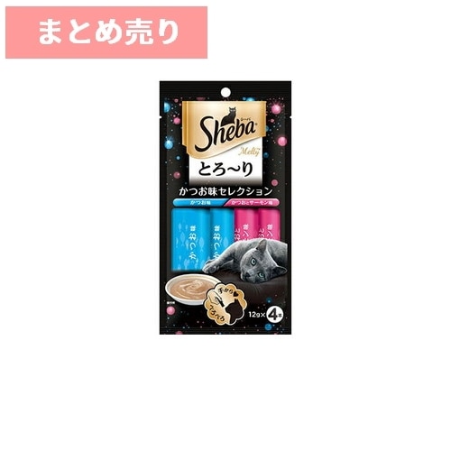 ★6個まとめ売り★シーバ とろ～り メルティ かつお味セレクション SMT11(12g×4P) ◆賞味期限 2026年6月