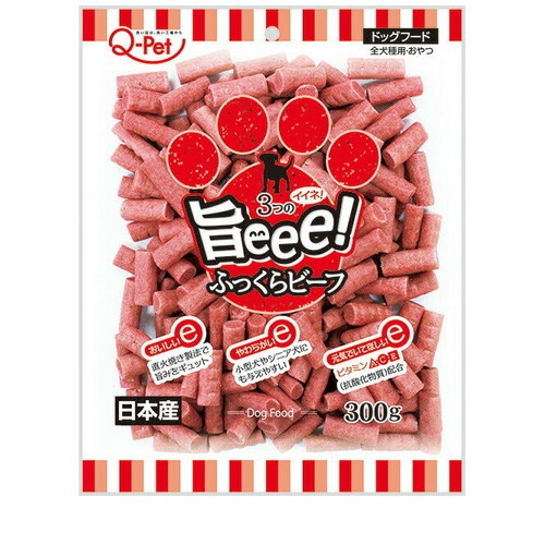 九州ペットフード 旨eee! ふっくらビーフ 300g ◆賞味期限 2026年3月