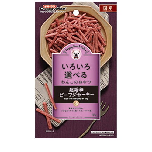 ドギーマン ドギースナックバリュー 超極細ビーフジャーキー 50g ◆賞味期限 2026年7月
