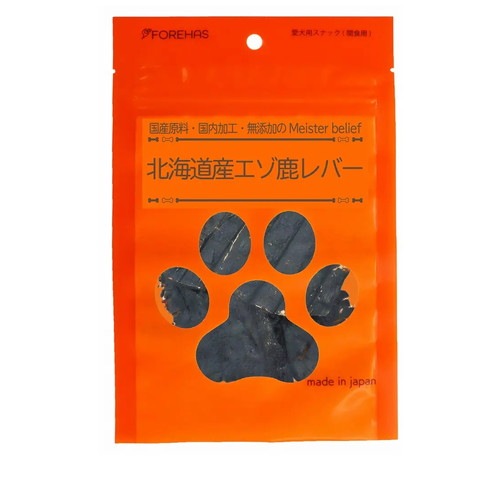 フォレハス 北海道産エゾ鹿レバー 30g ◆賞味期限 2026年3月
