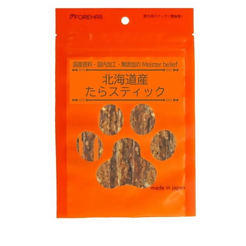 フォレハス 北海道産 たらスティック 30g ◆賞味期限 2026年4月