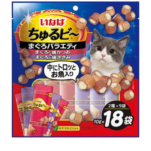 いなば ちゅるビ～ まぐろバラエティ 180g(10gx18袋) ◆賞味期限 2027年4月