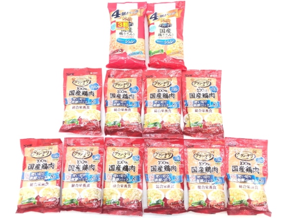 【訳あり】12個セット！シニア グラン・デリ 国産鶏肉 総合栄養食 ◆賞味期限 2026年3月