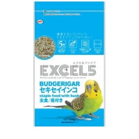 エクセル5 セキセイインコ 主食 皮付き 5歳から 500g ◆賞味期限 2027年1月