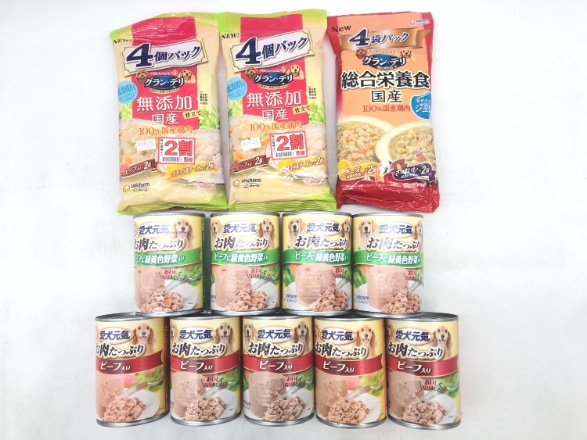 【訳あり】12個セット！グラン・デリ 国産鶏肉 愛犬元気 お肉たっぷり 成犬 ◆賞味期限 2026年4月