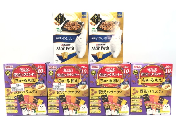 【訳あり】6個セット！モンプチ いなば CIAO 香り立つクランキー 成猫 ◆賞味期限 2026年11月