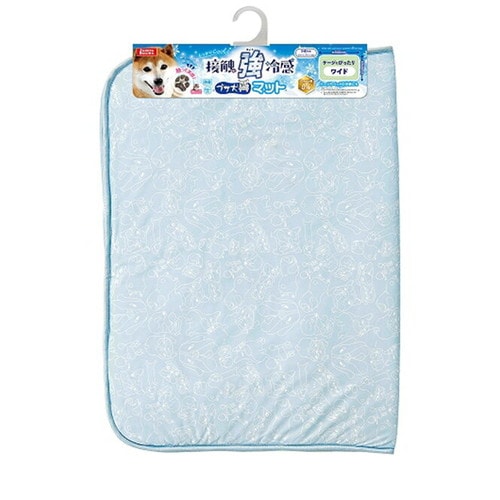 接触強冷感 ブサ犬 マット ワイド