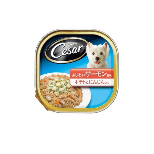 シーザー 彩りサーモン ポテト・にんじん入り CE36N(100g) ◆賞味期限 2027年2月